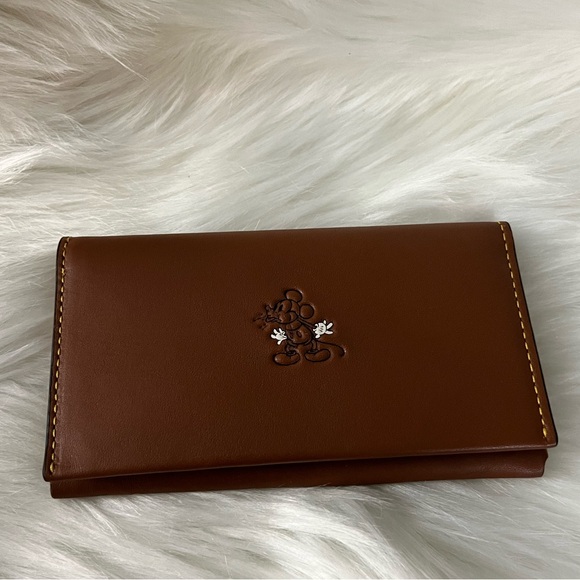 Disney Coach Mickey Phone Wallet Lmtd Edition - Picture 2 of 9